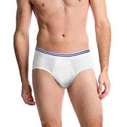 Incontinence Underwear for Men. Pure Cotton Washable Panties with Super-Absorbent (7 Ounce) Pad