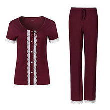 Sleepy Time Vision Brown Knot Women's Stretchable Bamboo Pajamas & loungewear set
