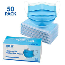Continuon Living Disposable 3 Layers Strengthened Filtration Protection Face Mask- Pack of 50